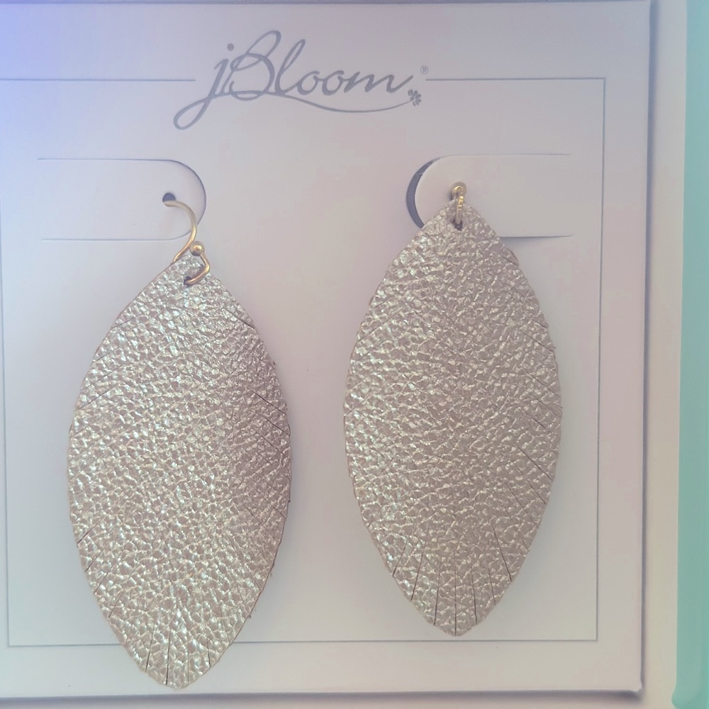 JBloom Leather Earrings